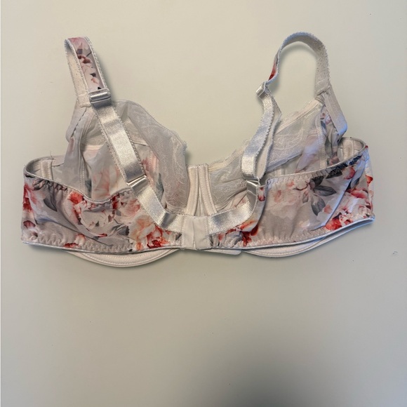 🩷🌸 Fantasie Women's Sophie Full Coverage Underwire Lace and Floral Bra size 40DD - Picture 5 of 5